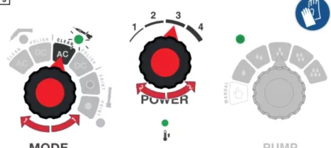 Einstellungen für Reinigung